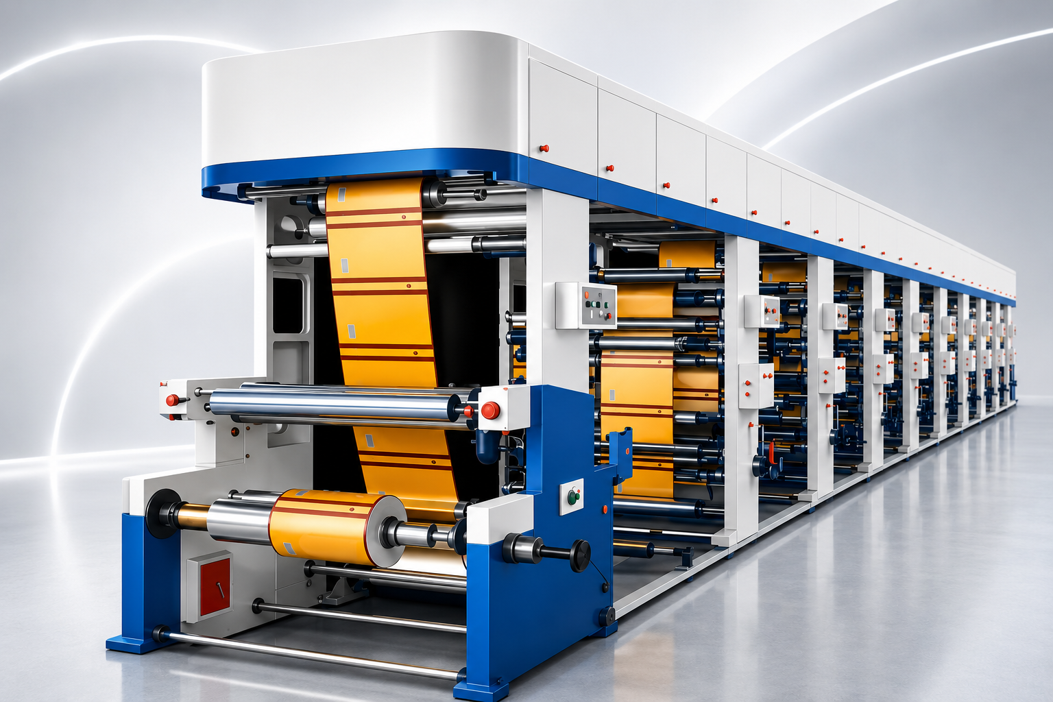 Alu Alu packaging foil printing machine manufacturer in India